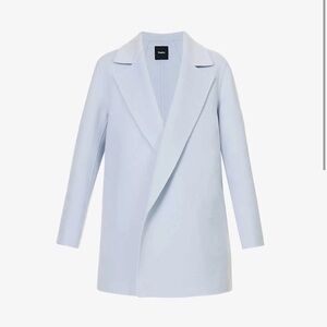 Theory Women's Light Blue Coat
